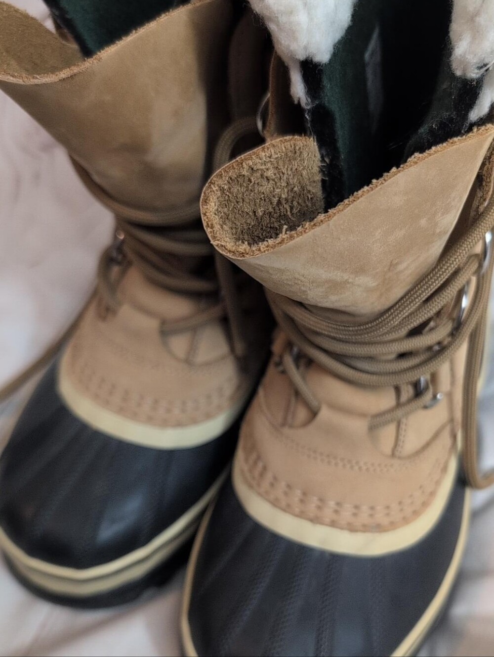 Sorel Caribou NL1005-280 Women’s 6 Buff Waterproof Winter Snow Boots